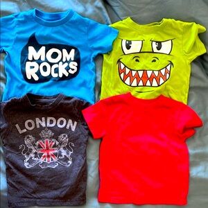 Lot of 4 18-24 mo T shirts